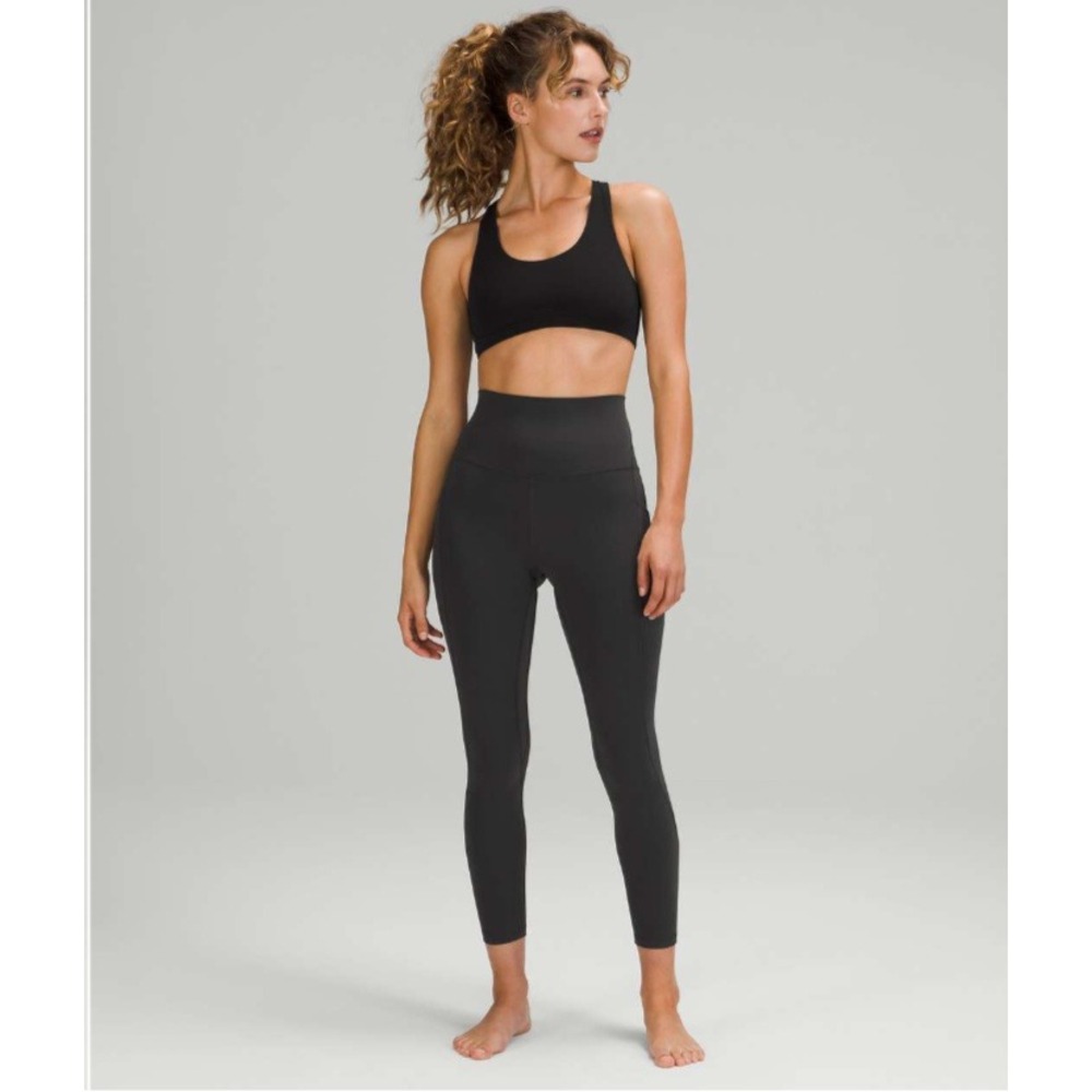 Lululemon Align High-Rise Pant with Pockets 25" Graphite Grey W5DCES Size 4